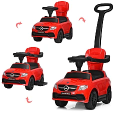 Машинка-каталка 2 в 1 Mercedes Bambi Z3288-3 Красный