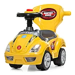 Машинка-каталка 3 в 1 Bambi M 4205-6 Жовтий