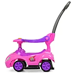 Машинка-каталка 3 в 1 Bambi M 4205-8 Рожевий