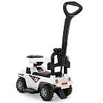 Машинка-каталка 2 в 1 Bambi M 4231L-1 Белый