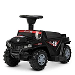 Машинка-каталка 2 в 1 Bambi M 4231L-2 Черный