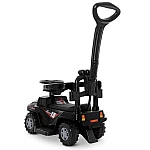 Машинка-каталка 2 в 1 Bambi M 4231L-2 Черный