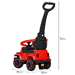 Машинка-каталка 2 в 1 Bambi M 4288-3 Червоний