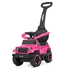 Машинка-каталка 2 в 1 Bambi M 4288-8 Розовый
