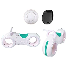 Біговел з Bluetooth і LED-підсвіткою GS-0020 White/Green