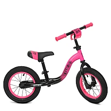 Біговел Prof1 Kids ML1201A-4 Рожевий із чорним