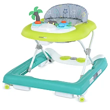 Дитячі ходунки 3 в 1 EL Camino ME 1103 Paradise Tropical Gree