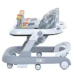 Детские ходунки 2 в 1 EL Camino ME 1163 MULTIWAY Gray