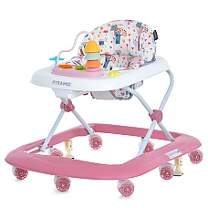 Дитячі ходунки EL Camino ME 1217 Pyramid Pink