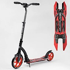 Двоколісний самокат з амортизатором Best Scooter Червоний (40