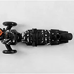 Детский самокат 5 в 1 Best Scooter Абстракция Черный с белым (41405)