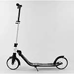 Двухколесный самокат с амортизатором Best Scooter PU-20 см Белый (87280)