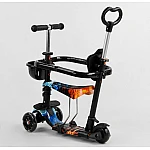 Дитячий самокат 5 в 1 Best Scooter S 5203 Вогонь і лід