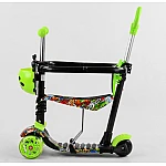 Дитячий самокат 5 в 1 Best Scooter S 7407 Зелений