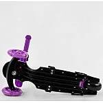 Дитячий самокат 5 в 1 Best Scooter S 4394 Фіолетовий з білим