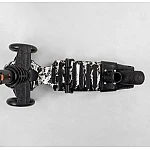 Детский самокат 5 в 1 Best Scooter S 0203 Черный с белым