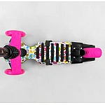 Дитячий самокат 5 в 1 Best Scooter S 6106 Рожевий