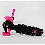 Дитячий самокат 5 в 1 Best Scooter S 4101 Рожевий з блакитним