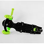 Дитячий самокат 5 в 1 Best Scooter S 1453 Абстракція Зелений