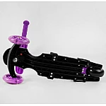 Дитячий самокат 5 в 1 Best Scooter S 7864 Абстракція Фіолетовий