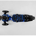 Дитячий самокат 5 в 1 Best Scooter S 6233 Чорний з синім