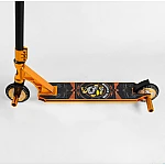 Трюковий самокат з анодованим фарбуванням Best Scooter Золотий (23015)