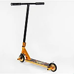 Трюковий самокат з анодованим фарбуванням Best Scooter Золотий (23015)