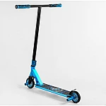 Трюковий самокат з анодованим фарбуванням Best Scooter Синій (98901)