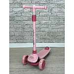 Дитячий самокат iTrike 5566A-pink Рожевий