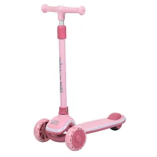 Дитячий самокат iTrike 5566A-pink Рожевий