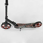 Дитячий двоколісний самокат з амортизатором Best Scooter Червоний (88146)