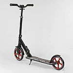 Дитячий двоколісний самокат з амортизатором Best Scooter Червоний (88146)
