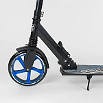 Детский двухколесный самокат с амортизатором Best Scooter Синий (49716)