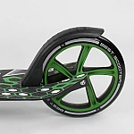 Детский двухколесный самокат с амортизатором Best Scooter Зеленый (70875)