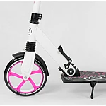 Детский двухколесный самокат с амортизатором Best Scooter Розовый (70518)
