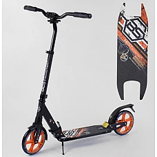 Алюминиевый двухколесный самокат Best Scooter Оранжевый (7313