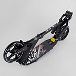 Алюминиевый двухколесный самокат Best Scooter Черный (22788)
