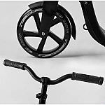 Двоколісний самокат з широким кермом Best Scooter New Чорний (74077)