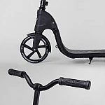 Двоколісний самокат з широким кермом Best Scooter New Чорний (72378)