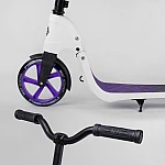 Двоколісний самокат з широким кермом Best Scooter New Фіолетовий (90003)