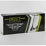 Алюминиевый самокат с передним амортизатором Best Scooter Серый (41629)