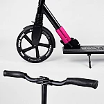 Алюминиевый самокат с передним амортизатором Best Scooter Розовый (93566)