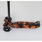 Дитячий самокат Best Scooter Maxi A 779-1310 Помаранчевий з чорним