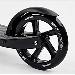 Двоколісний самокат з амортизатором Best Scooter Чорний (37681)