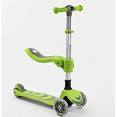 Триколісний самокат 3 в 1 Best Scooter Т-07196 Зелений