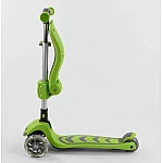Трехколесный самокат 3 в 1 Best Scooter Т-07196 Зеленый