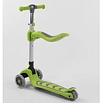 Трехколесный самокат 3 в 1 Best Scooter Т-07196 Зеленый