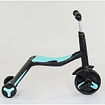 Самокат 3 в 1 Best Scooter JT Бирюзовый с черным (20255)