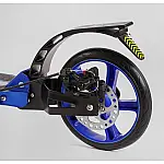 Двоколісний самокат з дисковим гальмом Best Scooter Factor BS-72725 Синій