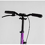 Двухколесный самокат с дисковым тормозом Best Scooter Factor BS-54065 Фиолетовый